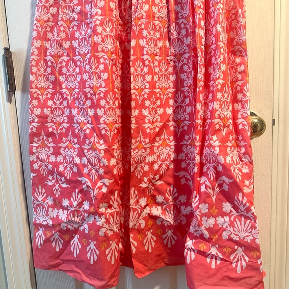 Talbots Voile Fit & Flare Maxi Dress - Damask Bouquet Women’s 8 - Picture 6 of 13